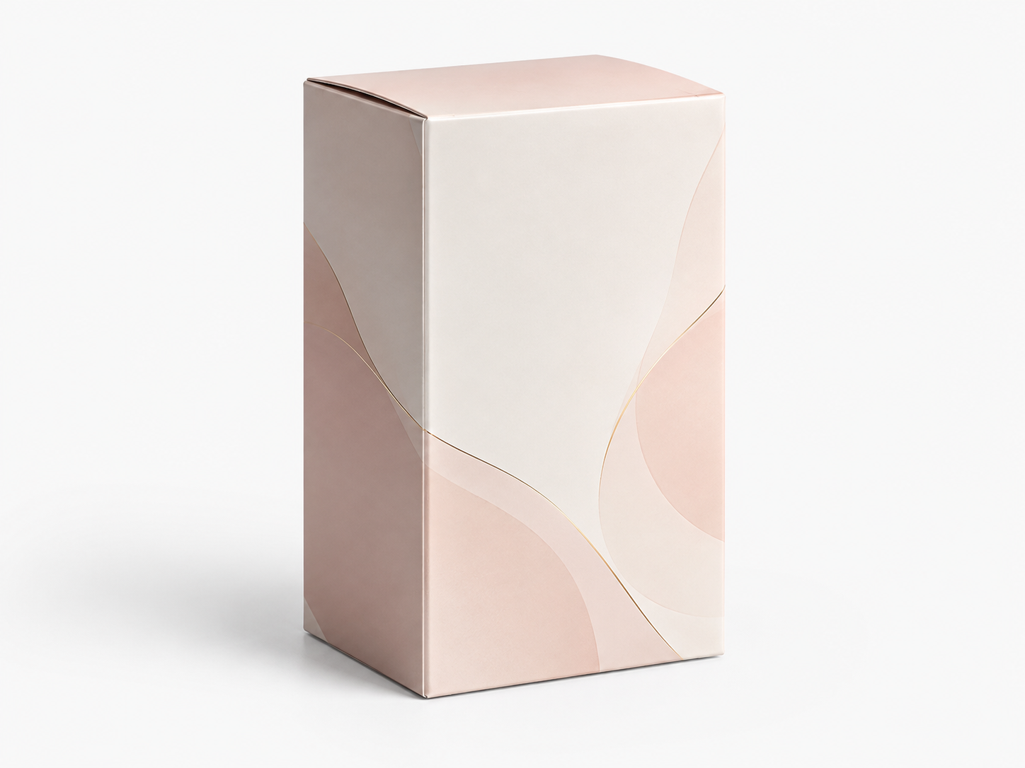 Ejemplo ilustrativo de caja plegadiza: cosmeticos