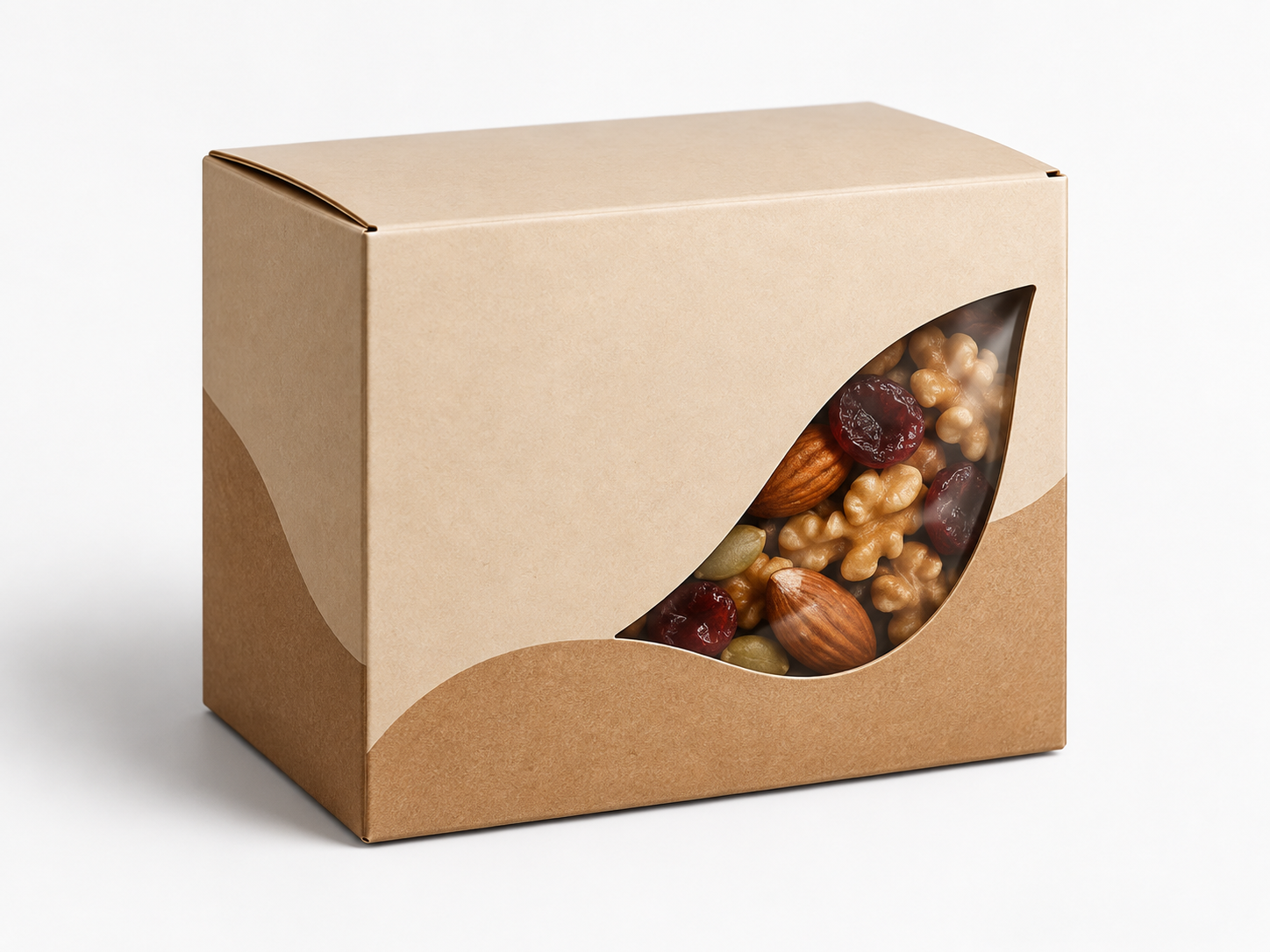 Ejemplo ilustrativo de caja plegadiza: gourmet